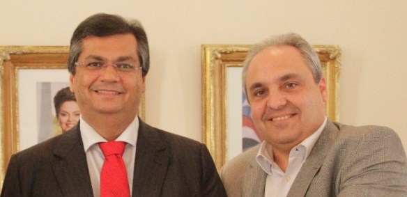 Governador-Flávio-Dino-ao-lado-do-secretário-Marcelo-Tavares-e1428974812563